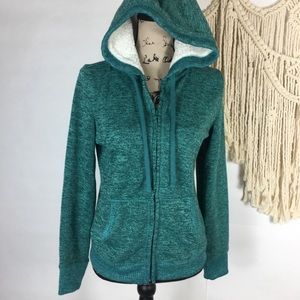 SOFT Green Hoodie Jacket